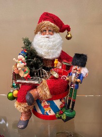 One-of-a-Kind Christmas Parade Santa  Karen Didion