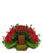 One Sweet Day Urn Tribute Sympathy Arrangement