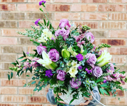 only Purple Fresh Arrangement
