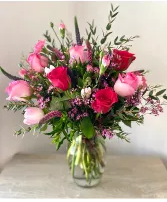 only you multi pink greens with-wax 