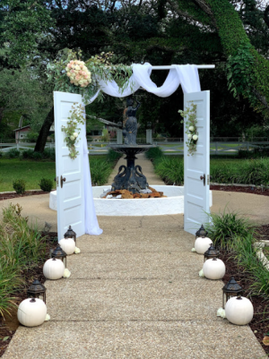 Open Door Arch Wedding 