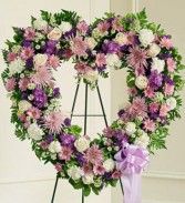 Open Heart Lavender  Funeral 