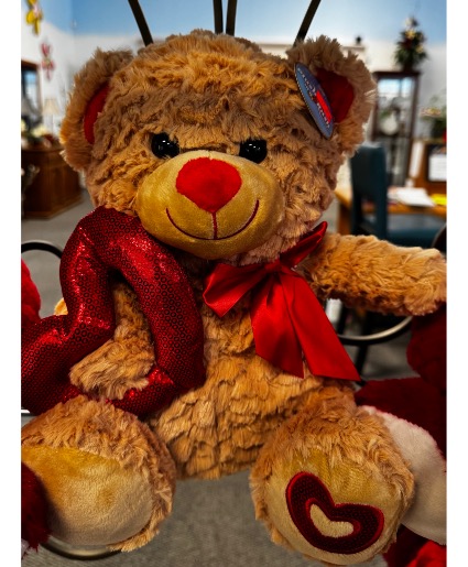 Open Heart Bear Plush