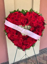 Open Heart Wreath 