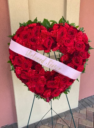 Open Heart Wreath 
