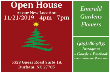 Open House Annoucement