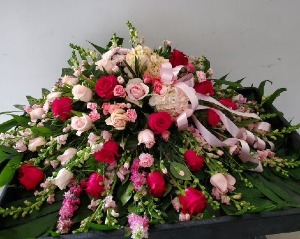 (Open/Closed) Casket Floral Arrangement Funeral/Sympathies