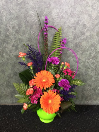 Orange and Purple Passion Dish