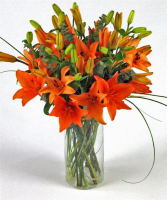Orange Bliss Vase Arrangement