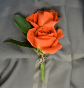 ORANGE CRUSH BOUTONNIERE IN STORE PICK UP ONLY BOUTONNIERE