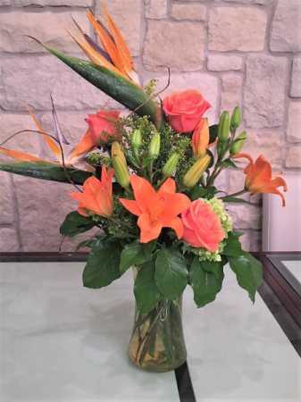 ORANGE CRUSH CUSTOM ARRANGEMENT
