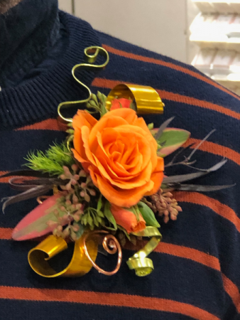 Awesome Autumn Boutonniere