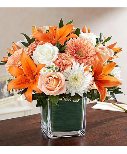 Orange Crush Vase front facing
