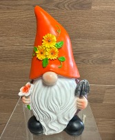 Orange Daisy Hat Gnome Gnome