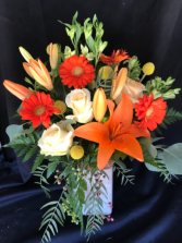 Orange Delight Vase