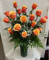 Orange Roses 