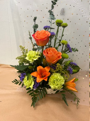 Orange Spice-Standard contemporary foam in Columbus, IN | The Red Poppy Flowers and Gifts Orange Spice-Standard contemporary foam in Columbus, IN | The Red Poppy Flowers and Gifts