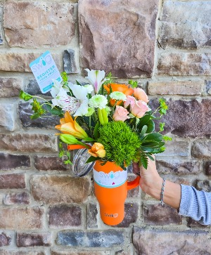 Orange Swig Arrangement 