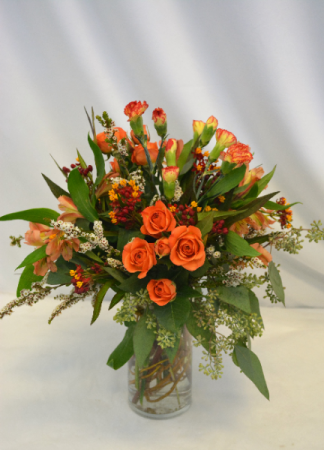 ORANGE TWIST Fresh Arrangement