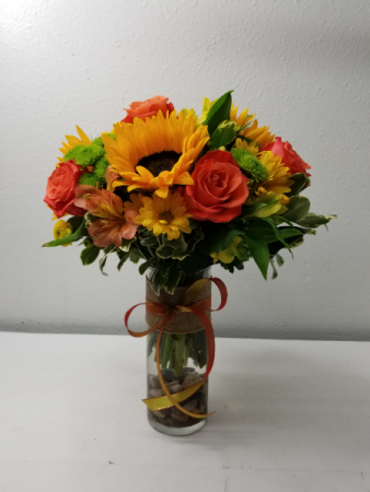 Orange You Happy Flower Arrangement