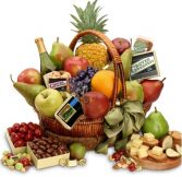 ORCHARD HARVEST FRUIT & GOURMET GIFT BASKET