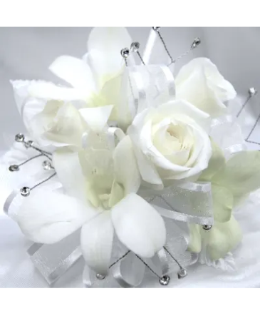 Orchid and rose corsage  in Orleans, ON | SELECT BLOOMS FLORAL BOUTIQUE
