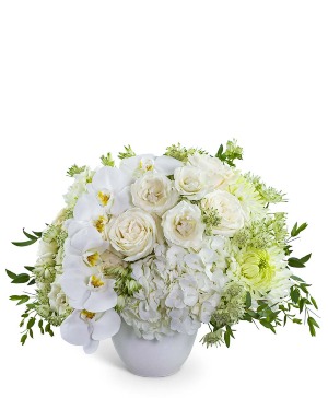 Orchid Clouds Flower Arrangement