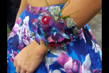 Orchid Corsage Special Occassion