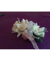 orchid corsage wrist corsage