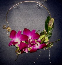 Orchid Delight  Necklace Corsage