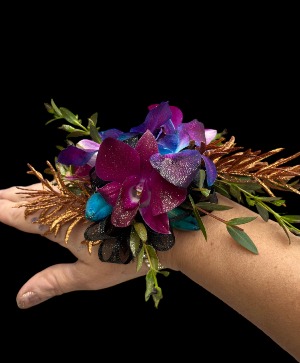 Orchid Explosion Corsages