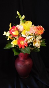 Cheer Me Up Mixed flower vase