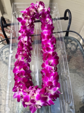 Double Orchid Leis pick up only Double Orchid Leis PRE ORDER