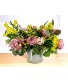 Orchid Macaroon Ceramic Potted Arrangement