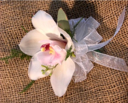 Orchid Pin-On Corsage 