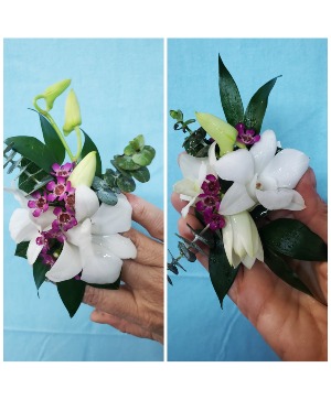 Orchid Corsage Prom