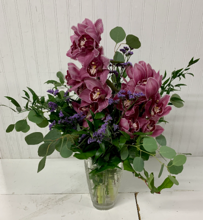 Orchids and Crystal