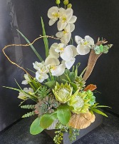 Orchids and more Silk Arrangement