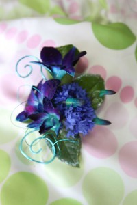 Orchids designer bracelet Prom flowers