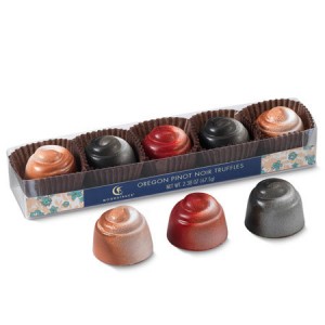 Oregon Pinot Noir Truffles 5PC Chocolates