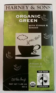 Organic Green tea with Citrus and Ginkgo Harney & Sons Tea
