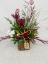Organic Rustic Christmas Arrangement 