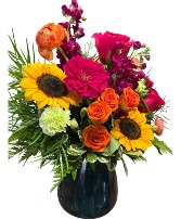 Oriana Autumn Sky Vase Design 