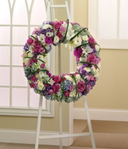 Our Circle of Love sympathy flowers