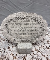 Our family Chain is broken Memorial Stone Memorial Stone
