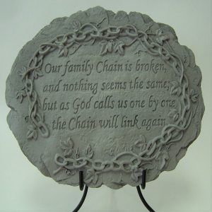 Our Family Chain Memorial Stone