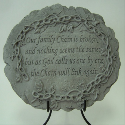 Our Family Chain Memorial Stone
