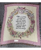 Our Family Throw Afghan Blanket