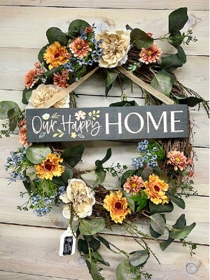 Our Happy Home Wreath  
