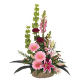 Our Thought And Prayers fresh arrangement only offered in standard size as shown